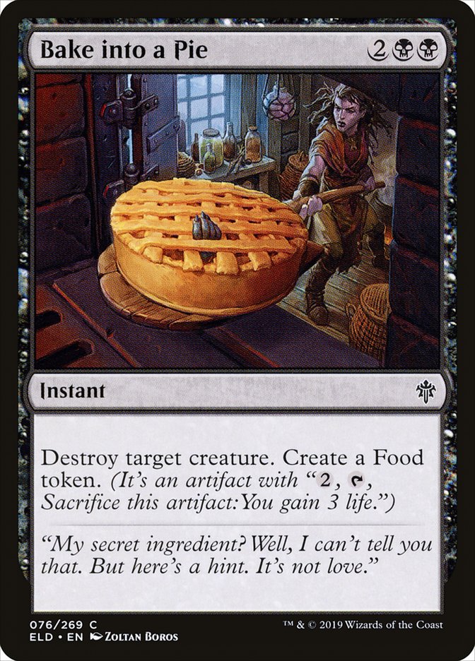 Bake into a Pie [Throne of Eldraine] | Cracking-Singles