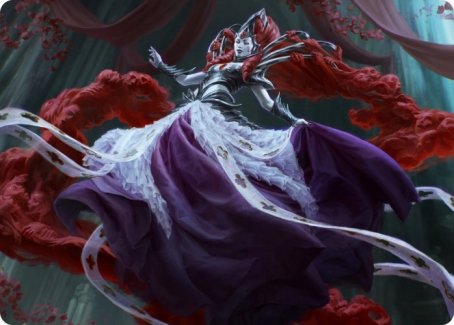 Olivia, Crimson Bride Art Card [Innistrad: Crimson Vow Art Series] | Cracking-Singles