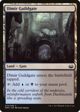 Dimir Guildgate [Modern Masters 2017] | Cracking-Singles