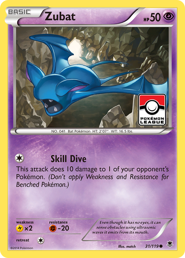 Zubat (31/119) [XY: Phantom Forces] | Cracking-Singles