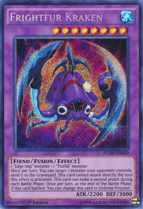 Frightfur Kraken [FUEN-EN020] Secret Rare | Cracking-Singles