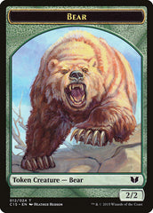 Bear // Spider Double-Sided Token [Commander 2015 Tokens] | Cracking-Singles