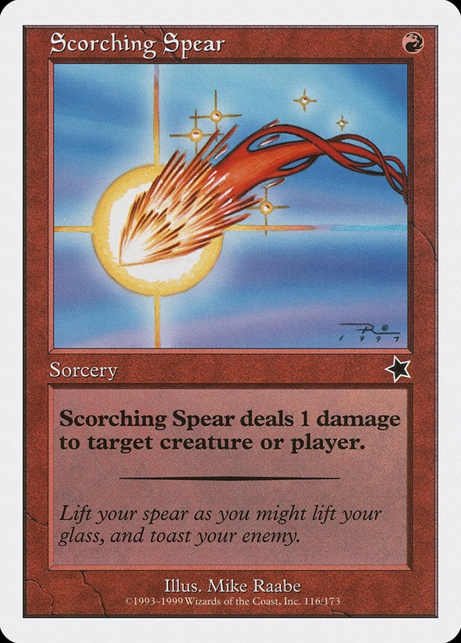 Scorching Spear [Starter 1999] | Cracking-Singles