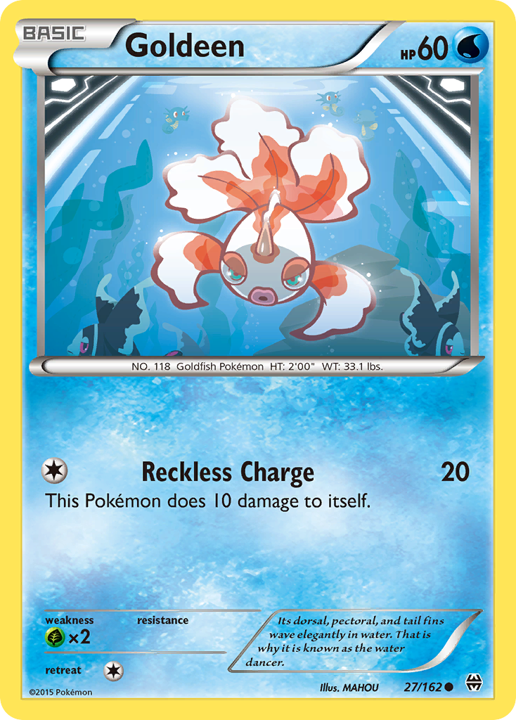 Goldeen (27/162) [XY: BREAKthrough] | Cracking-Singles