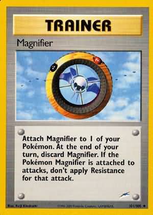 Magnifier (101/105) [Neo Destiny Unlimited] | Cracking-Singles