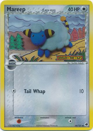 Mareep (54/101) (Delta Species) (Stamped) [EX: Dragon Frontiers] | Cracking-Singles