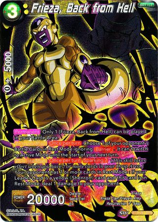 Frieza, Back from Hell (SPR) (BT5-091) [Miraculous Revival] | Cracking-Singles