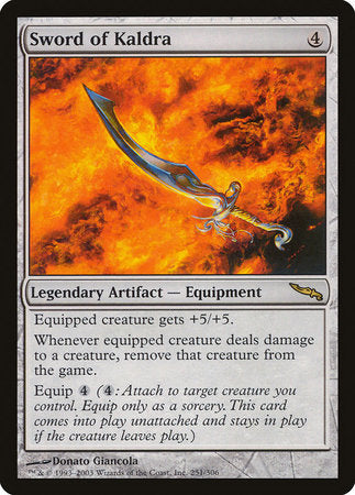 Sword of Kaldra [Mirrodin] | Cracking-Singles