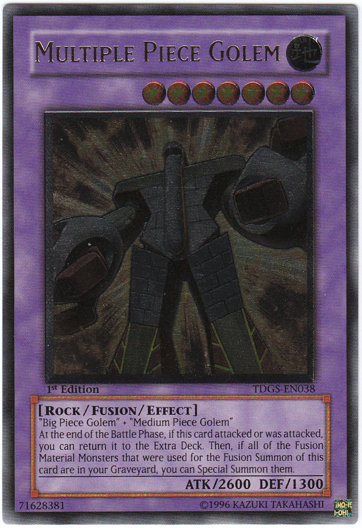 Multiple Piece Golem [TDGS-EN038] Ultimate Rare | Cracking-Singles