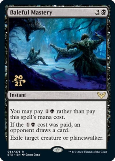 Baleful Mastery [Strixhaven: School of Mages Prerelease Promos] | Cracking-Singles