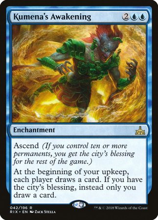 Kumena's Awakening [Rivals of Ixalan] | Cracking-Singles