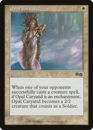 Opal Caryatid [Urza's Saga] | Cracking-Singles