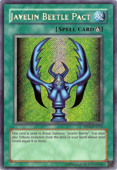 Javelin Beetle Pact [PP01-EN012] Secret Rare | Cracking-Singles