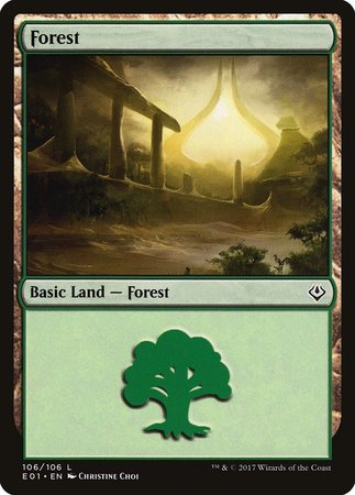 Forest (106) [Archenemy: Nicol Bolas] | Cracking-Singles