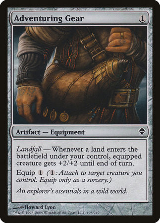 Adventuring Gear [Zendikar] | Cracking-Singles