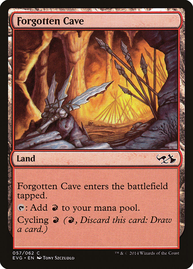 Forgotten Cave (Elves vs. Goblins) [Duel Decks Anthology] | Cracking-Singles