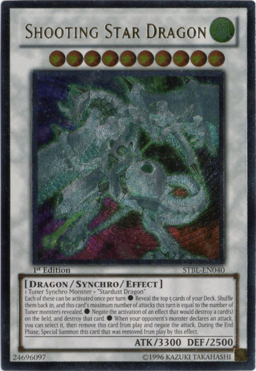 Shooting Star Dragon [STBL-EN040] Ghost Rare | Cracking-Singles