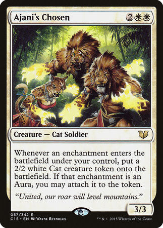 Ajani's Chosen [Commander 2015] | Cracking-Singles