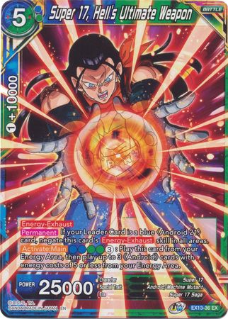 Super 17, Hell's Ultimate Weapon [EX13-36] | Cracking-Singles