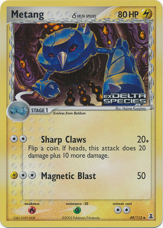 Metang (49/113) (Delta Species) (Stamped) [EX: Delta Species] | Cracking-Singles