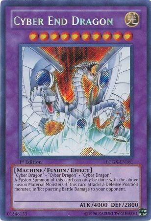 Cyber End Dragon [LCGX-EN181] Secret Rare | Cracking-Singles