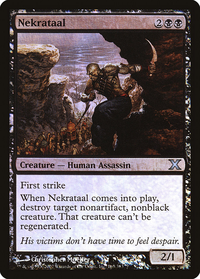 Nekrataal (Premium Foil) [Tenth Edition] | Cracking-Singles