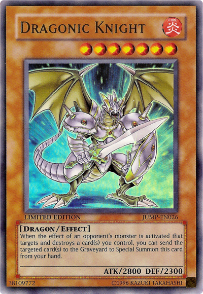 Dragonic Knight [JUMP-EN026] Ultra Rare | Cracking-Singles