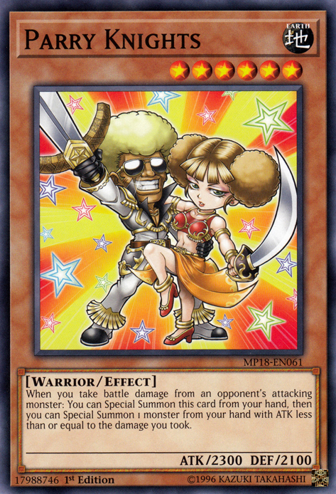 Parry Knights [MP18-EN061] Short Print | Cracking-Singles