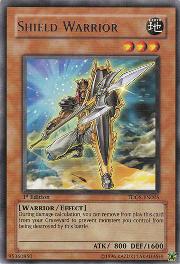 Shield Warrior [TDGS-EN005] Rare | Cracking-Singles