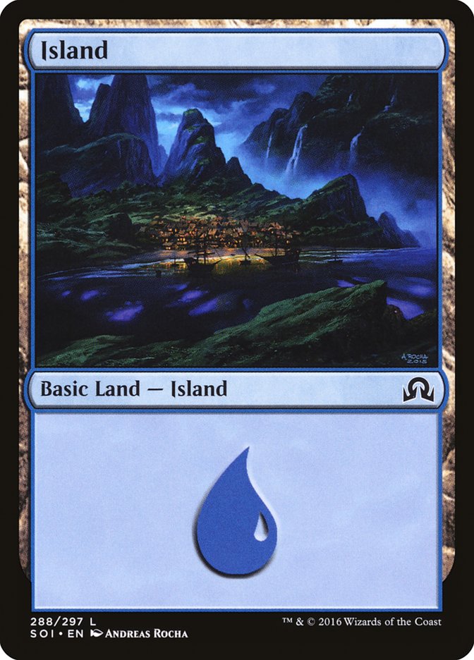 Island (288) [Shadows over Innistrad] | Cracking-Singles