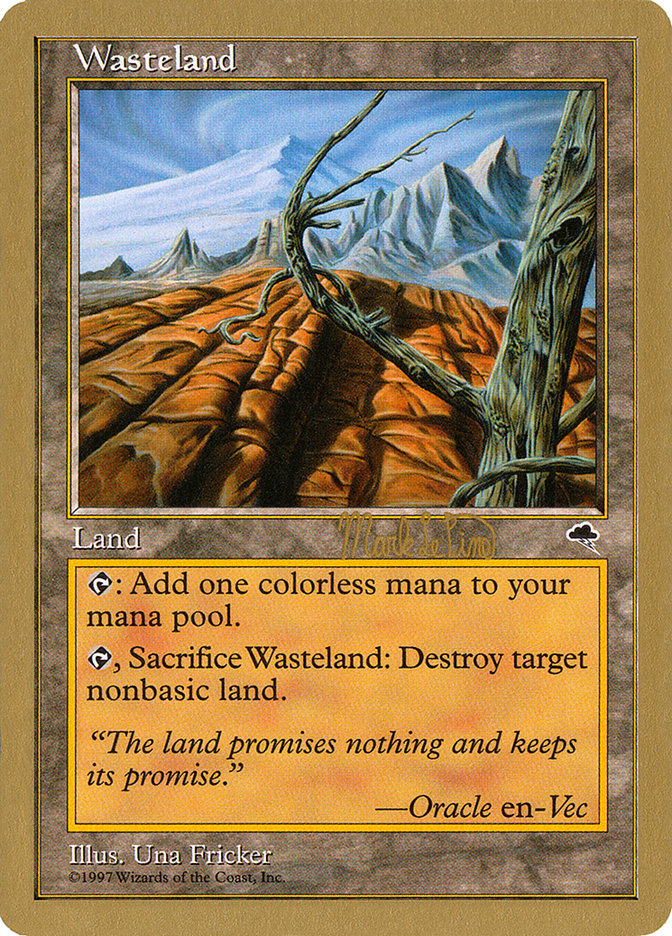 Wasteland (Mark Le Pine) [World Championship Decks 1999] | Cracking-Singles