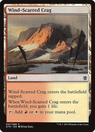 Wind-Scarred Crag [Khans of Tarkir] | Cracking-Singles