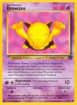 Drowzee (54/82) [Team Rocket Unlimited] | Cracking-Singles