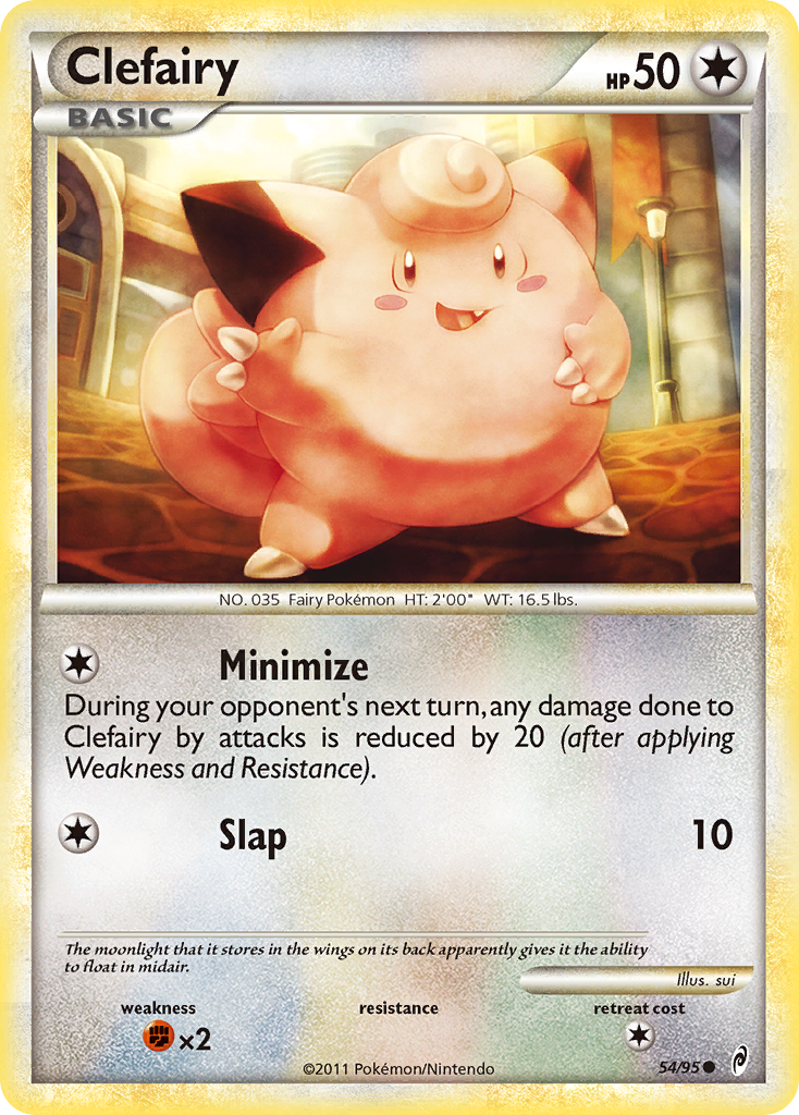 Clefairy (54/95) [HeartGold & SoulSilver: Call of Legends] | Cracking-Singles