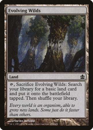 Evolving Wilds [Commander 2011] | Cracking-Singles