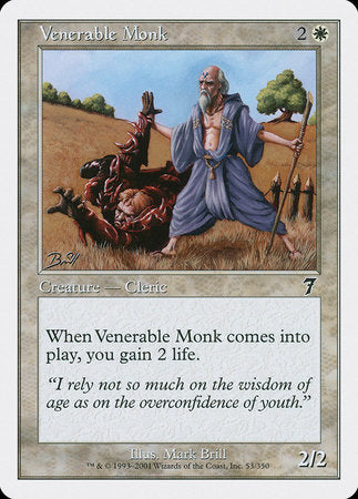 Venerable Monk [Seventh Edition] | Cracking-Singles