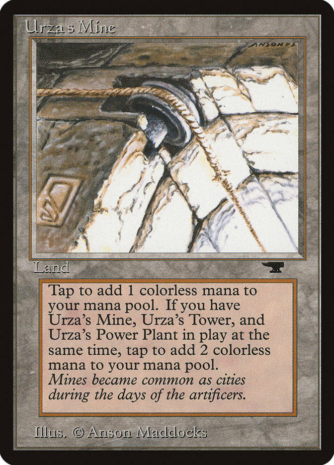 Urza's Mine (Pulley Embedded in Stone) [Antiquities] | Cracking-Singles