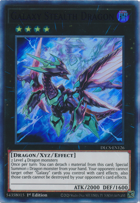 Galaxy Stealth Dragon (Purple) [DLCS-EN126] Ultra Rare | Cracking-Singles