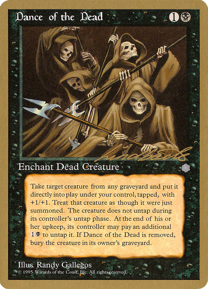 Dance of the Dead (Leon Lindback) [Pro Tour Collector Set] | Cracking-Singles