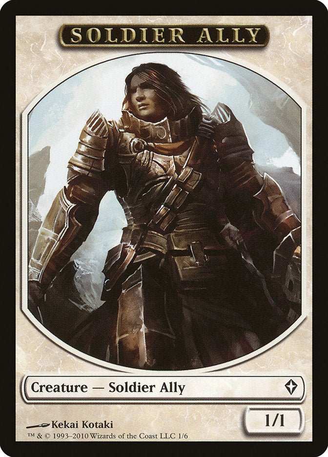 Soldier Ally [Worldwake Tokens] | Cracking-Singles