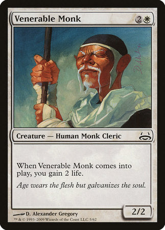 Venerable Monk [Duel Decks: Divine vs. Demonic] | Cracking-Singles