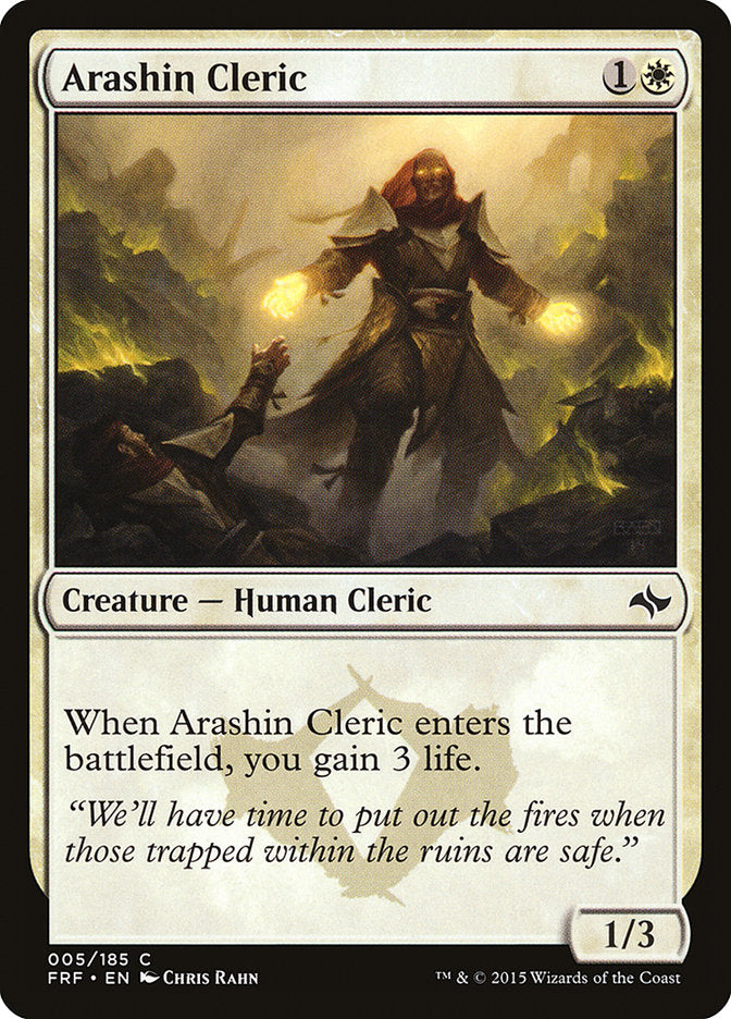 Arashin Cleric [Fate Reforged] | Cracking-Singles