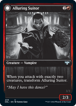 Alluring Suitor // Deadly Dancer [Innistrad: Double Feature] | Cracking-Singles