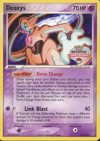 Deoxys (16/107) (Championship Promo) [EX: Deoxys] | Cracking-Singles