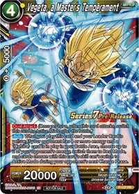 Vegeta, a Master's Temperament (Alt Art) [P-137] | Cracking-Singles