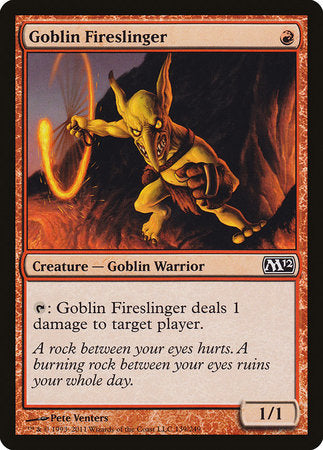 Goblin Fireslinger [Magic 2012] | Cracking-Singles