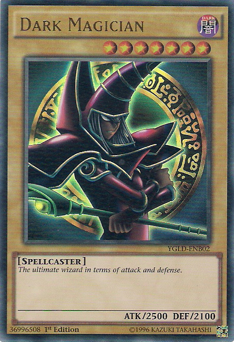 Dark Magician [YGLD-ENB02] Ultra Rare | Cracking-Singles