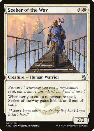 Seeker of the Way [Khans of Tarkir] | Cracking-Singles