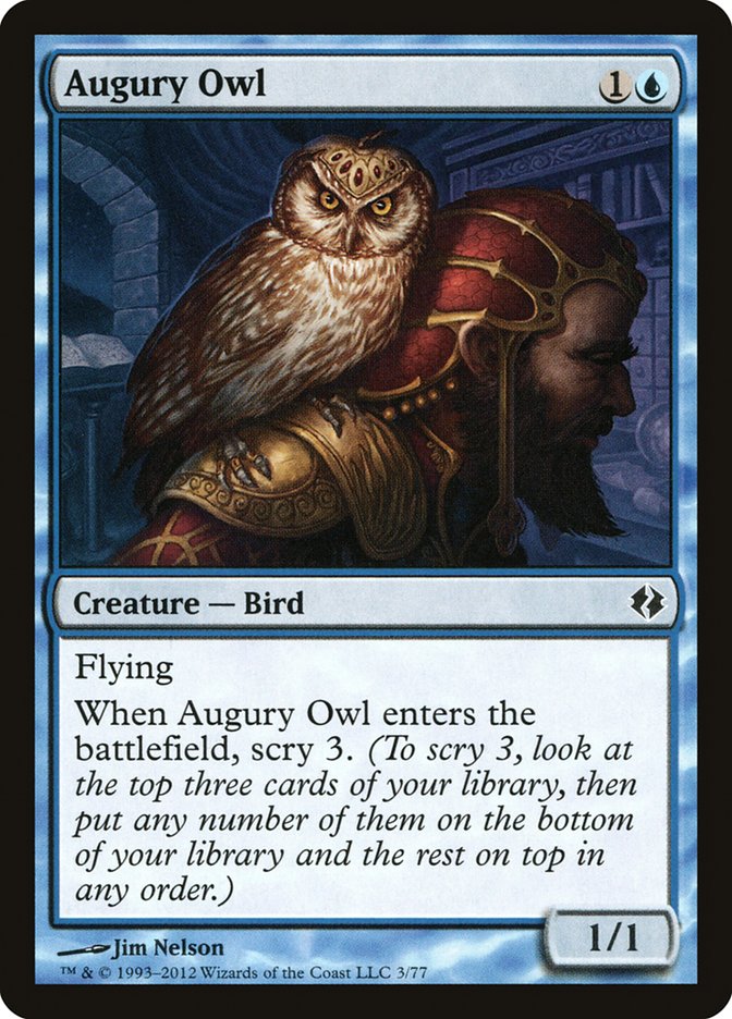 Augury Owl [Duel Decks: Venser vs. Koth] | Cracking-Singles