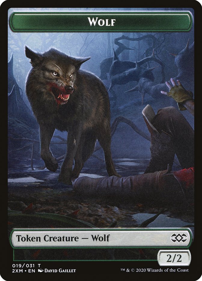 Wolf Token [Double Masters] | Cracking-Singles